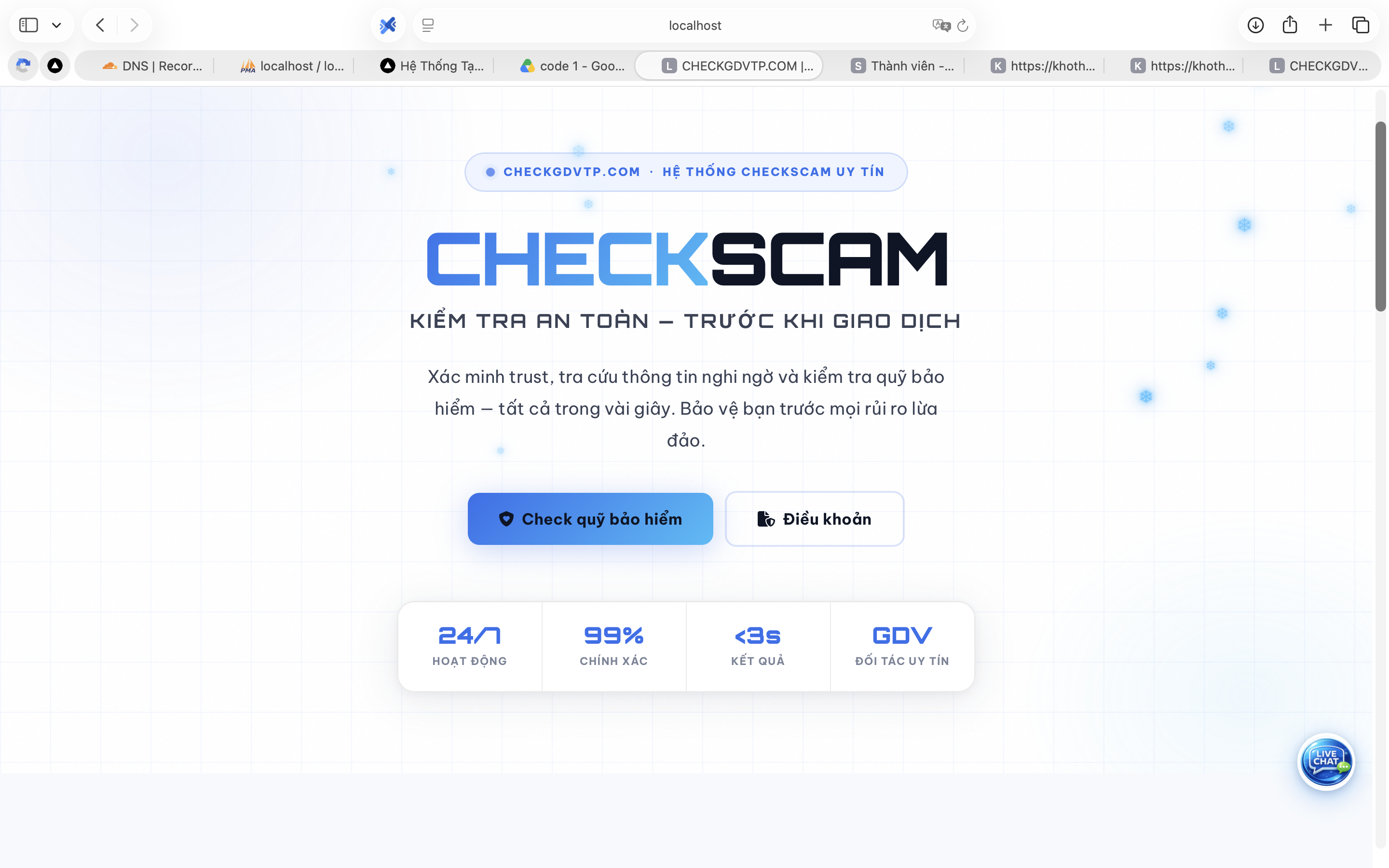 [CHECKSCAM] Website Checkscam & Nhận Cọc Gdv ( Có Bot Telegram Check Fake / Real )