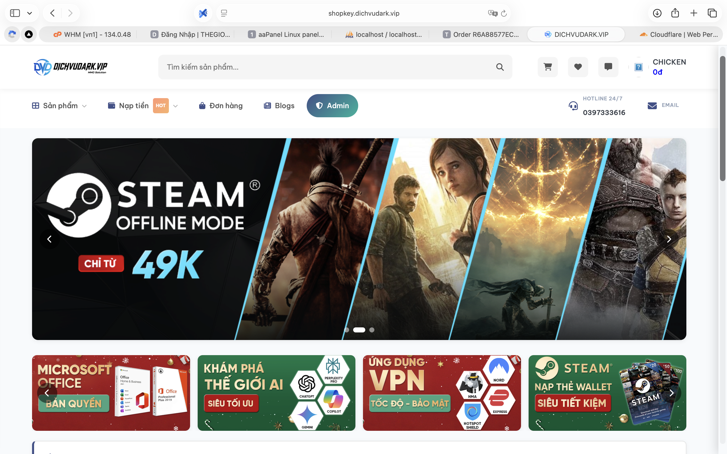 [SHOPKEY] Bán tài khoản premium